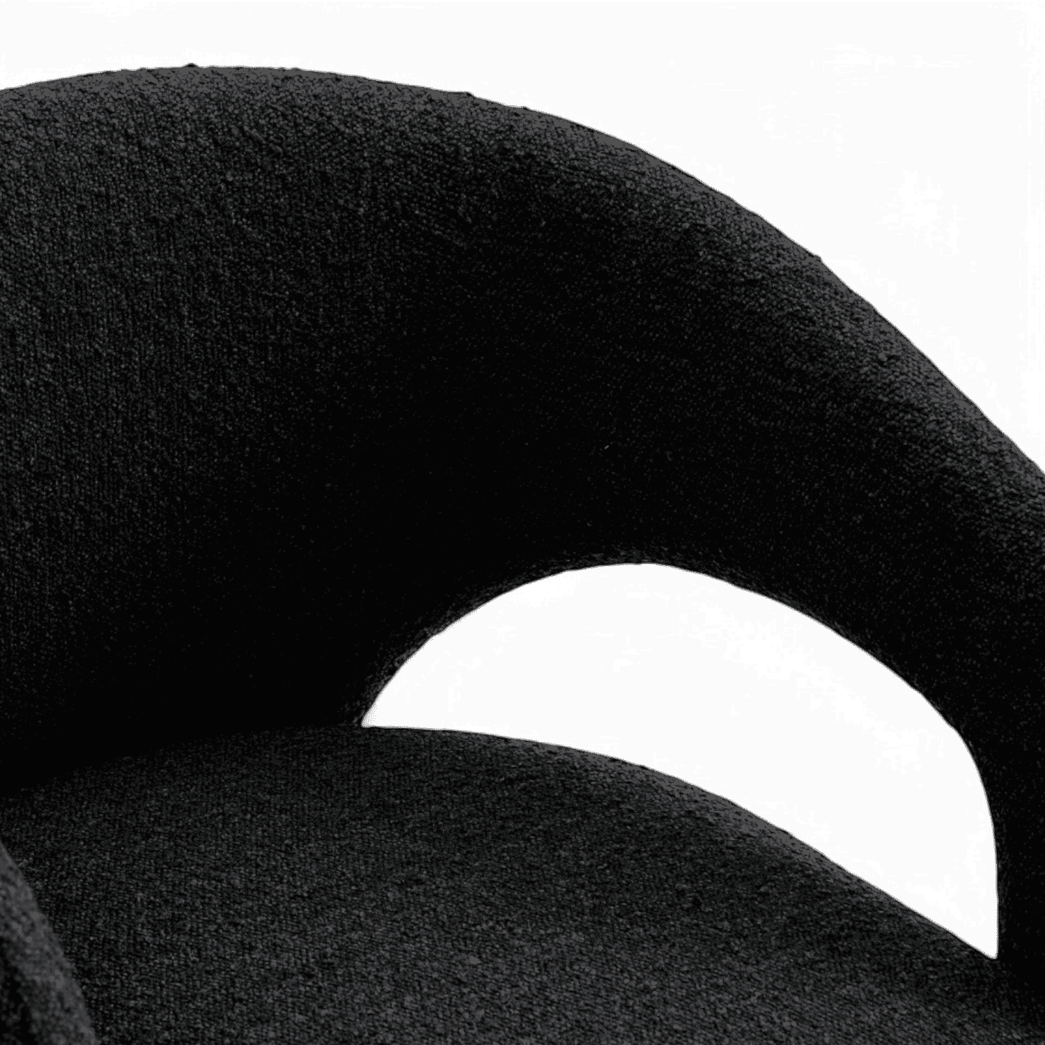 Shop Bite Dining Chair Black Boucle - Image 6