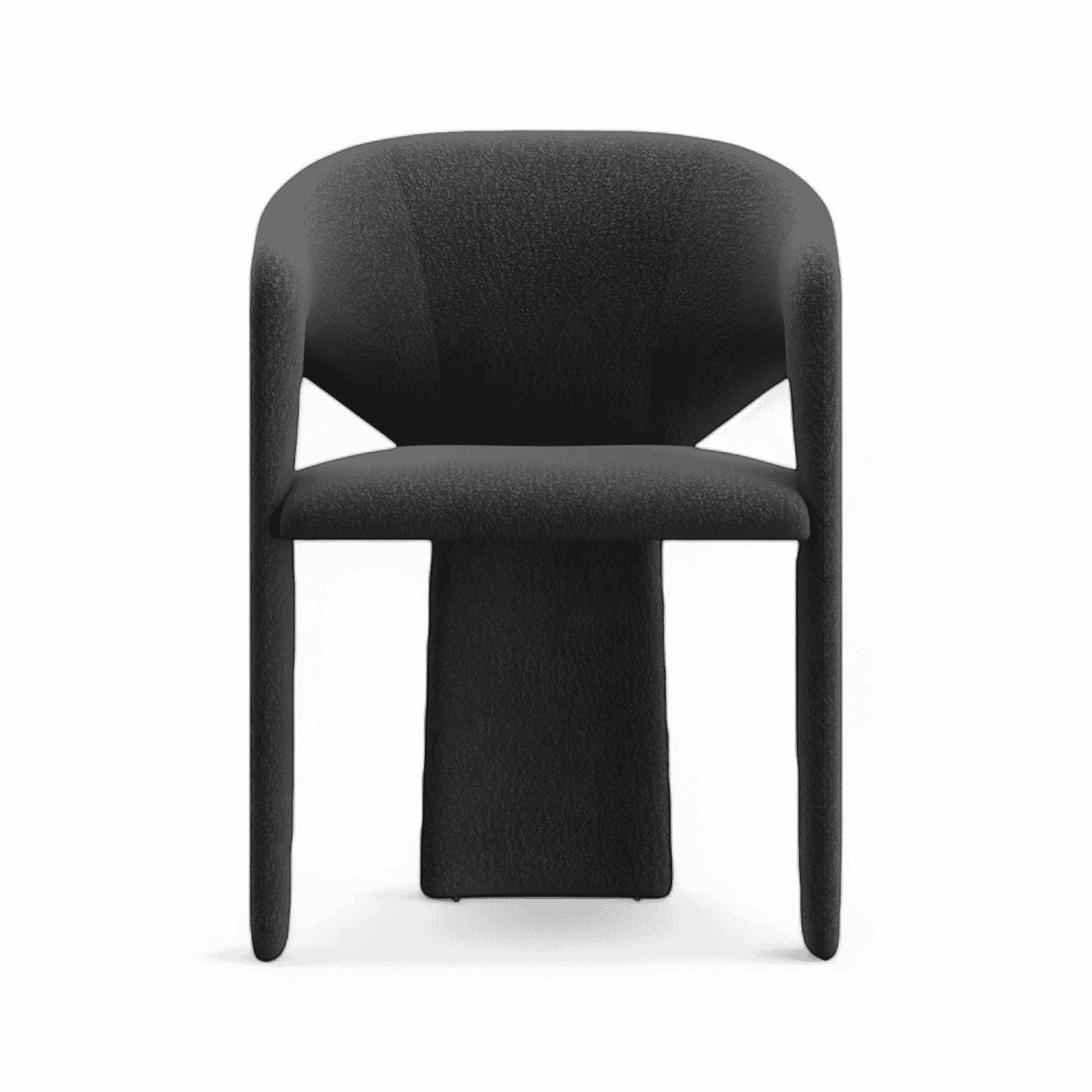 Shop Bite Dining Chair Black Boucle