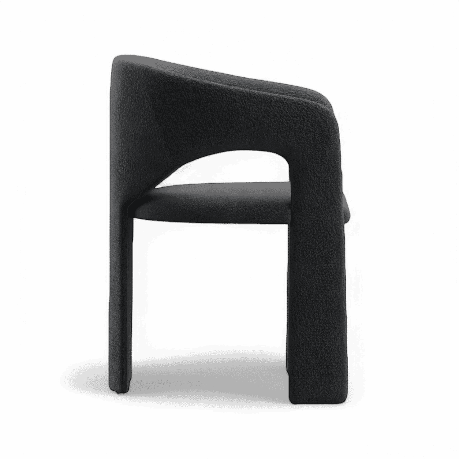 Shop Bite Dining Chair Black Boucle - Image 4