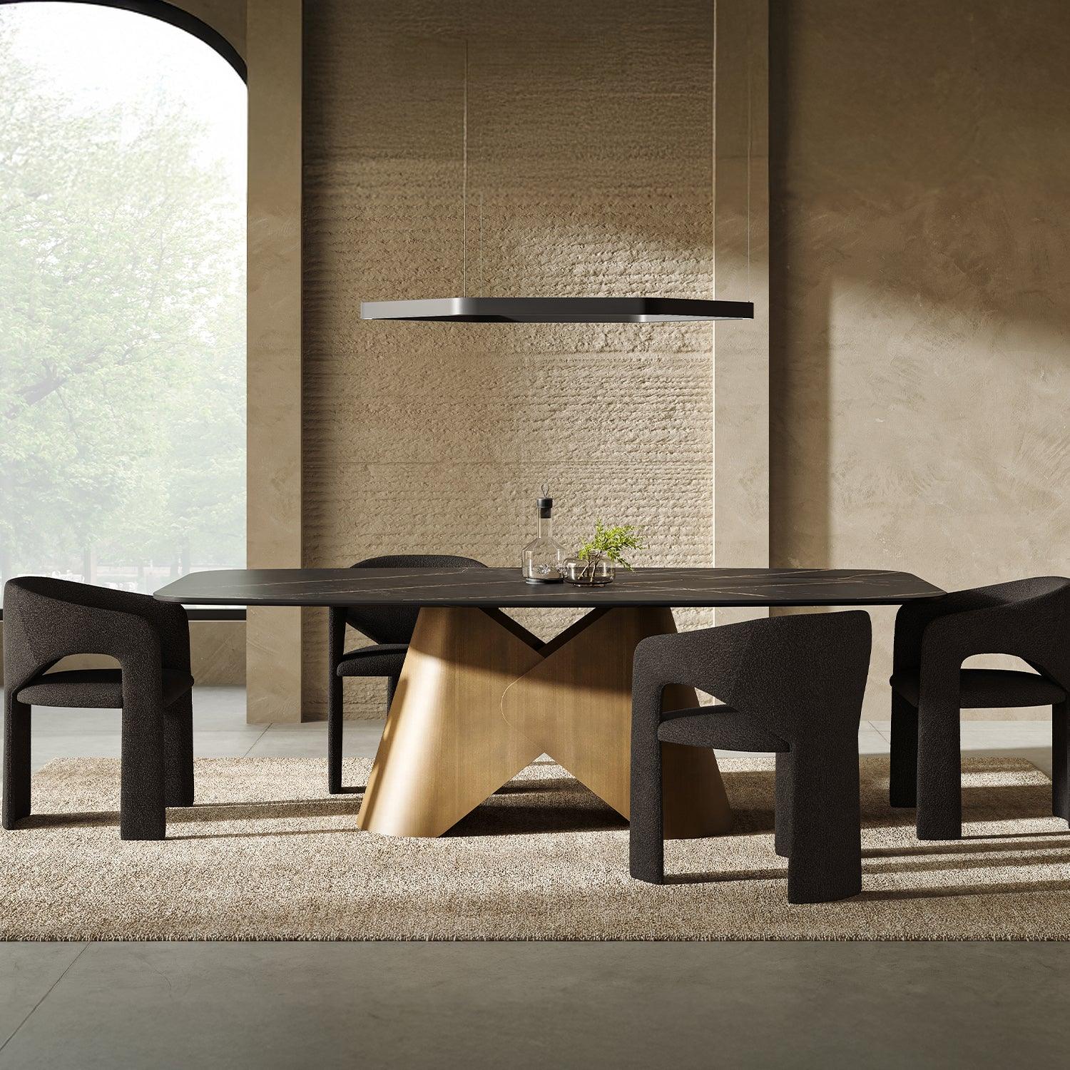 Shop Bite Dining Chair Black Boucle - Image 2
