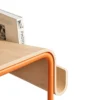 Wood Metal Accent Chair