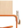 Wood Metal Accent Chair